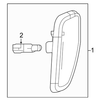 Jeep OE - Front Lamps - Side Marker Lamps