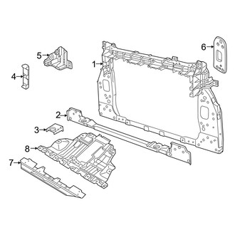 Jeep OE - Radiator Support