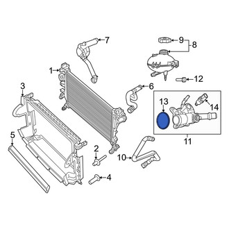 Jeep OE - Engine Coolant Thermostat Housing O-Ring