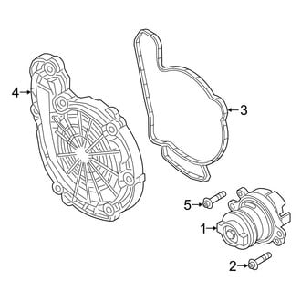 Jeep OE - Cooling - Water Pump (1.3L)
