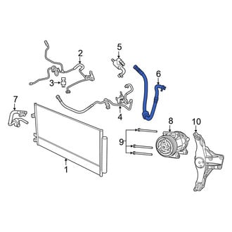 Jeep OE - A/C Refrigerant Suction Hose