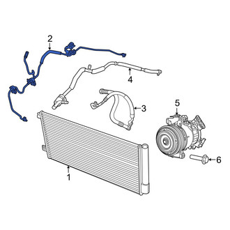 Jeep OE - A/C Refrigerant Liquid Hose