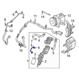 Jeep OE - A/C Pipe