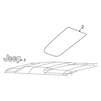 Jeep OE - Hood - Exterior Trim