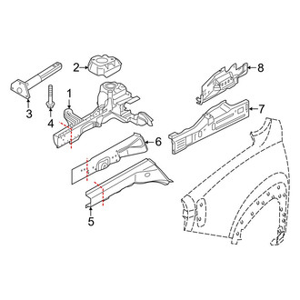 Jeep OE - Fender - Rails & Components