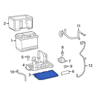 Jeep OE - Battery Tray