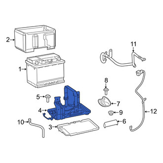 Jeep OE - Battery Tray