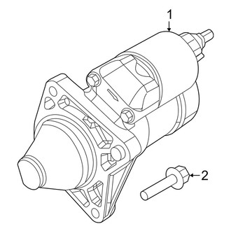 Jeep OE - Electrical - Starter (Latitude / Sport 1.4L)