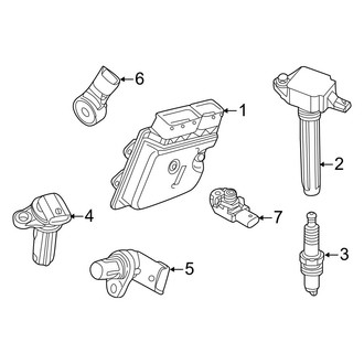 Jeep OE - Electrical - Ignition System (1.3L)
