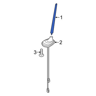 Jeep OE - Radio Antenna Mast