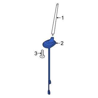 Jeep OE - Radio Antenna Base