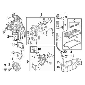Jeep OE - Engine / Transaxle - Engine Parts (1.4L)