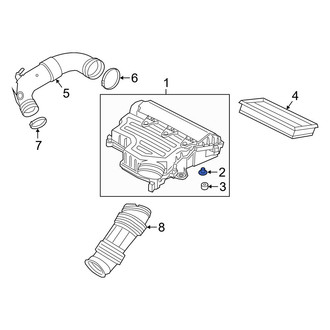 Jeep OE - Air Filter Housing Spacer