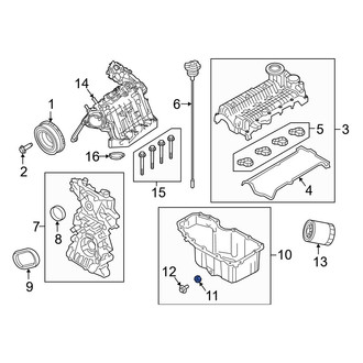 Jeep OE - Engine Oil Drain Plug