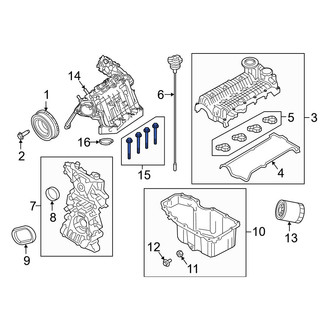 Jeep OE - Engine Intake Manifold Bolt
