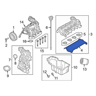 Jeep OE - Engine Valve Cover Gasket