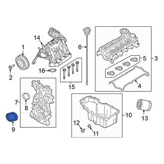 Jeep OE - Engine Timing Cover Gasket