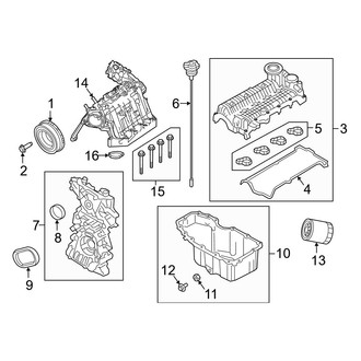 Jeep OE - Engine / Transaxle - Engine Parts (1.3L)