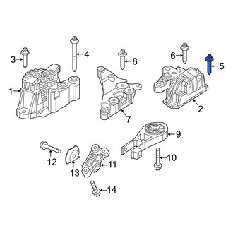 Jeep OE - Engine Mount Bolt