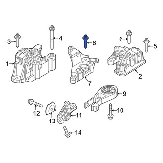 Jeep OE - Engine Mount Bolt