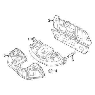 Jeep OE - Exhaust System - Manifold (1.4L)