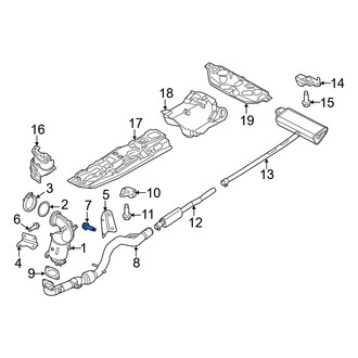 Jeep OE - Exhaust System Hanger Bolt