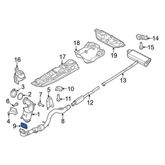 Jeep OE - Exhaust Resonator Gasket