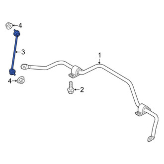 Jeep OE - Front Suspension Stabilizer Bar Link