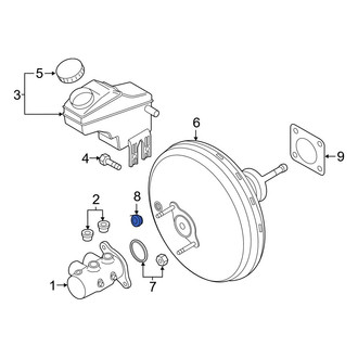 Jeep OE - Power Brake Booster Grommet