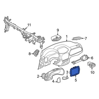 Jeep OE - Radio Bezel