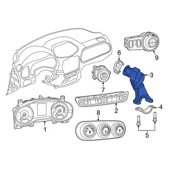 Jeep OE - Ignition Lock Housing