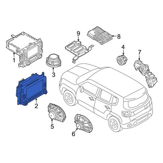 Jeep OE - Radio Control Unit