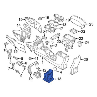 Jeep OE - Rear Console Bracket