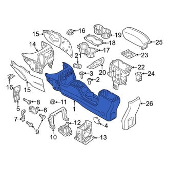 Jeep OE - Center Center Console