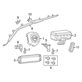 Jeep OE - Restraint Systems - Air Bag Components (Air Bags)