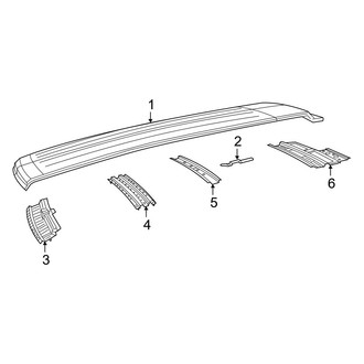 Jeep OE - Roof & Components (W/O Sunroof)