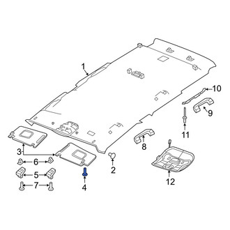 Jeep OE - Sun Visor Screw