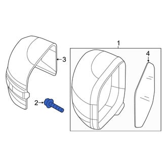 Jeep OE - Door Mirror Screw