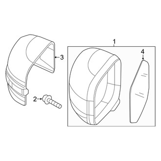 Jeep OE - Front Door - Outside Mirrors