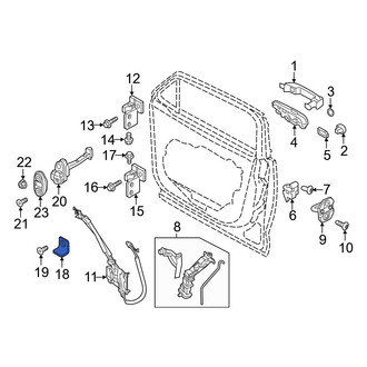 Jeep OE - Door Armrest Bracket