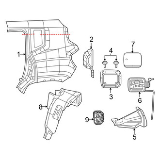 Jeep OE - Quarter Panel & Components