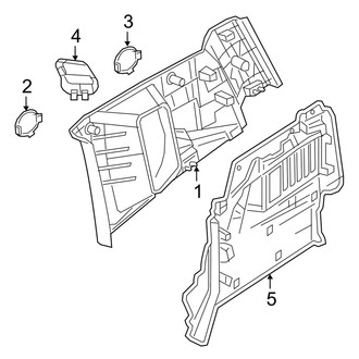 Jeep OE - Quarter Panel - Interior Trim