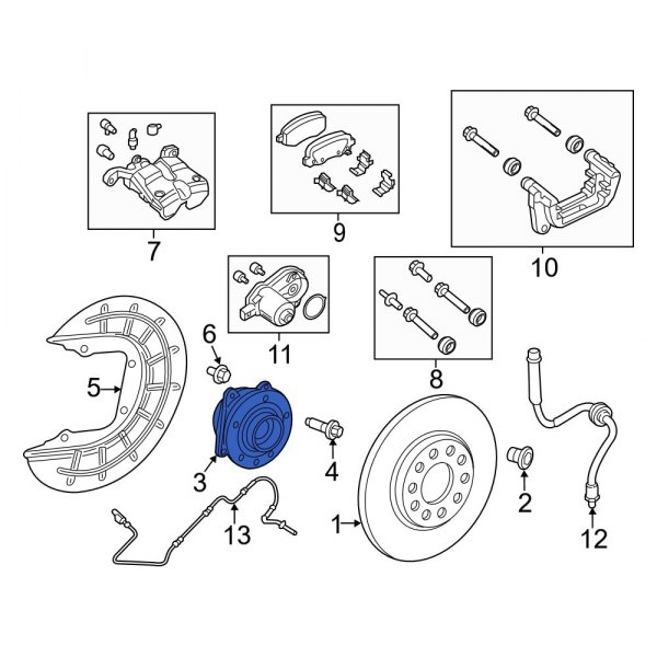 Wheel Bearing and Hub Assembly