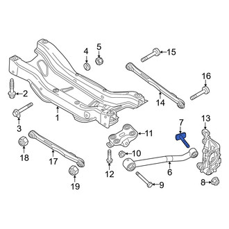 Jeep OE - Suspension Trailing Arm Bolt
