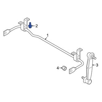 Jeep OE - Suspension Stabilizer Bar Bracket Bolt