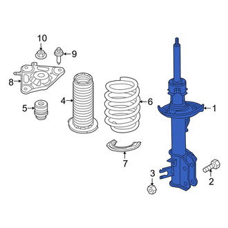 Jeep OE - Rear Left Suspension Strut
