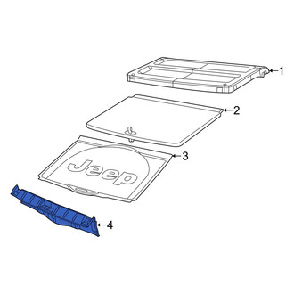 Jeep OE - Rear Rear Body Panel Trim Panel