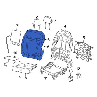 Jeep OE - Front Right Seat Back Cushion Cover