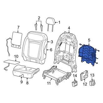 Jeep OE - Front Seat Back Cushion Spring