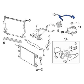 Jeep Renegade Coolant Overflow Tanks | CARiD